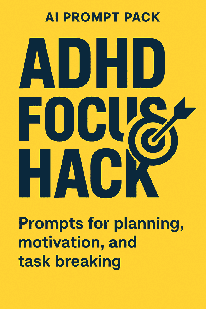 ADHD Focus Hack